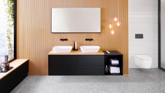 Double lavabo Geberit ONE