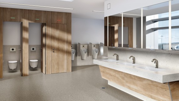 Locaux sanitaires pour l'option Standard