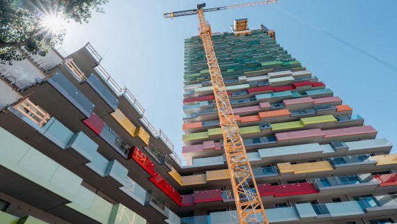 Immeuble résidentiel de grande hauteur DS 90 à Vienne