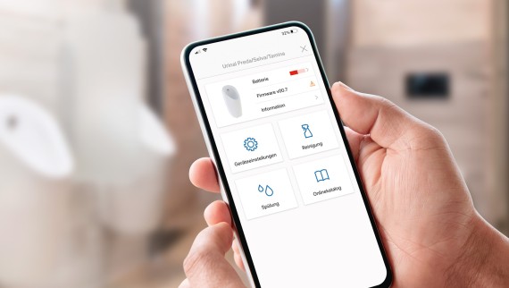 Geberit Control pour la commande d’appareils sanitaires
