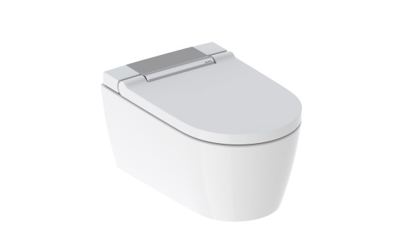 WC-douche Geberit AquaClean Sela, chrome, finition brillante
