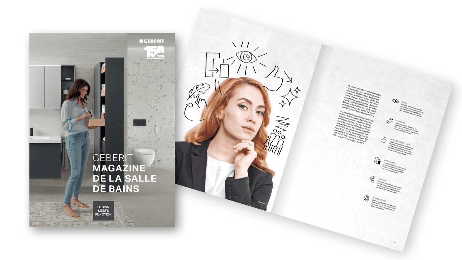 Couverture Magazine Salles de bains Geberit Couverture Magazine Salles de bains Geberit