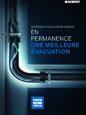 Systèmes évacuation Geberit Systèmes évacuation Geberit