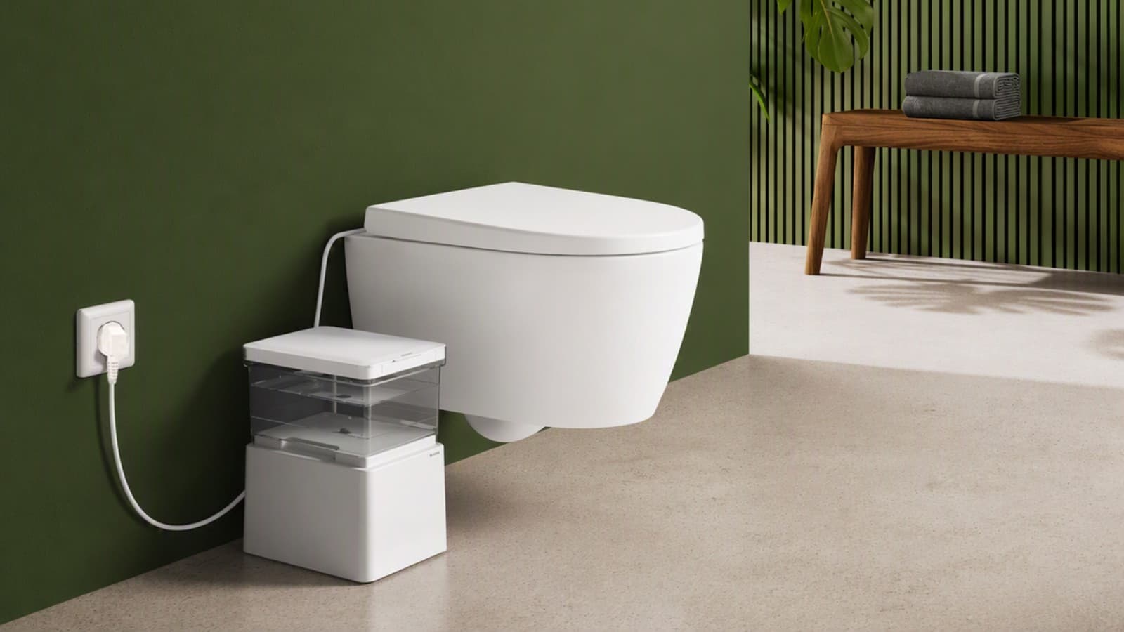 Set de test mobile WC-douche Geberit AquaClean Cama Set de test mobile WC-douche Geberit AquaClean Cama