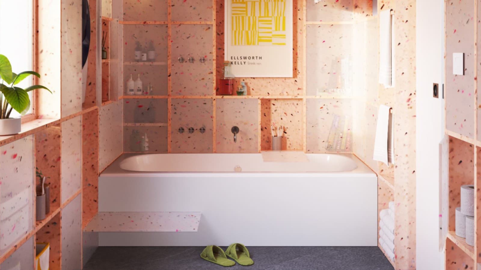 Salle de bains intergénérationnelle de nimtim Architects (UK) (© nimtim Architects) Salle de bains intergénérationnelle de nimtim Architects (UK) (© nimtim Architects)