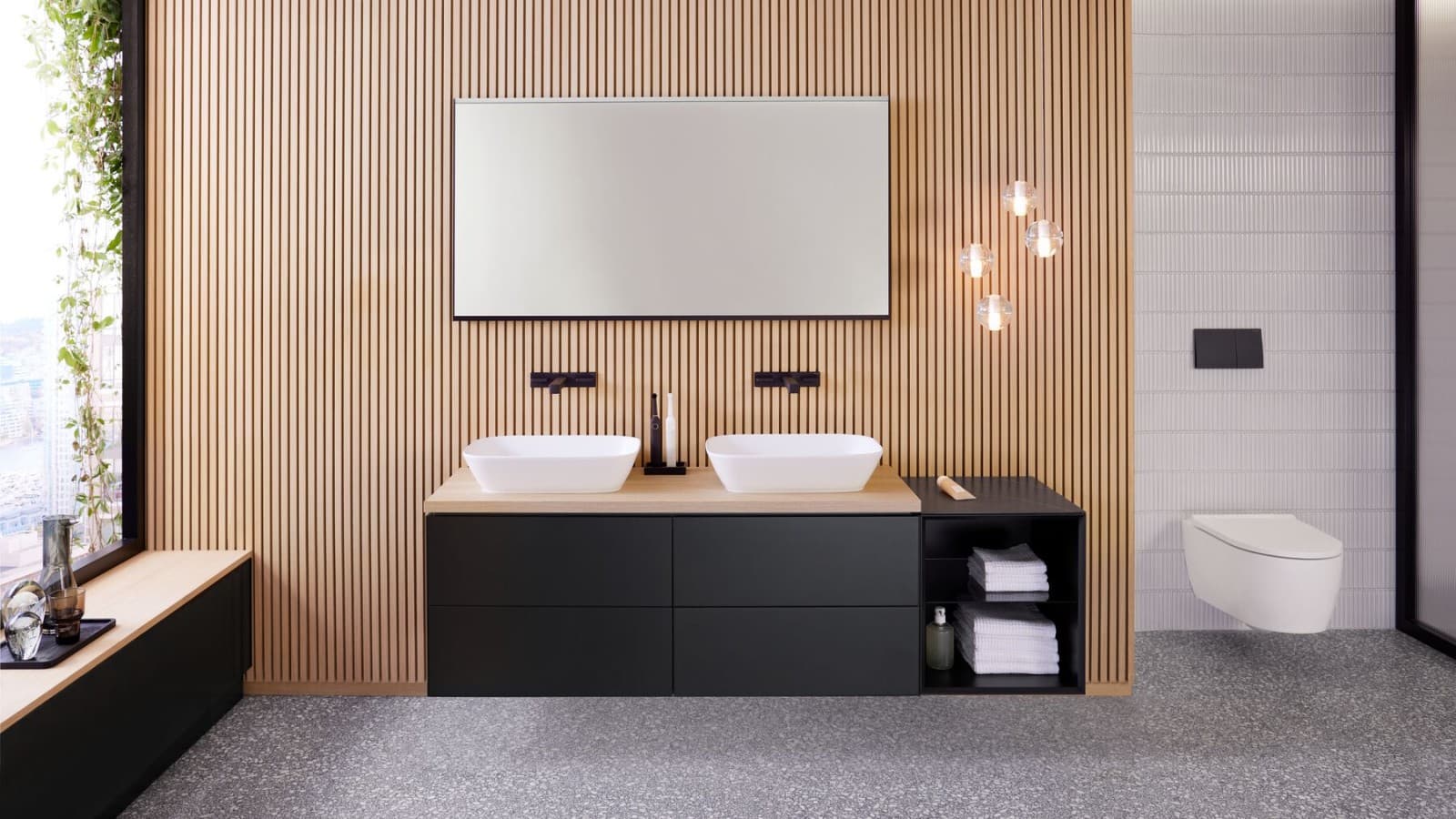 Lavabo double Geberit ONE Lavabo double Geberit ONE