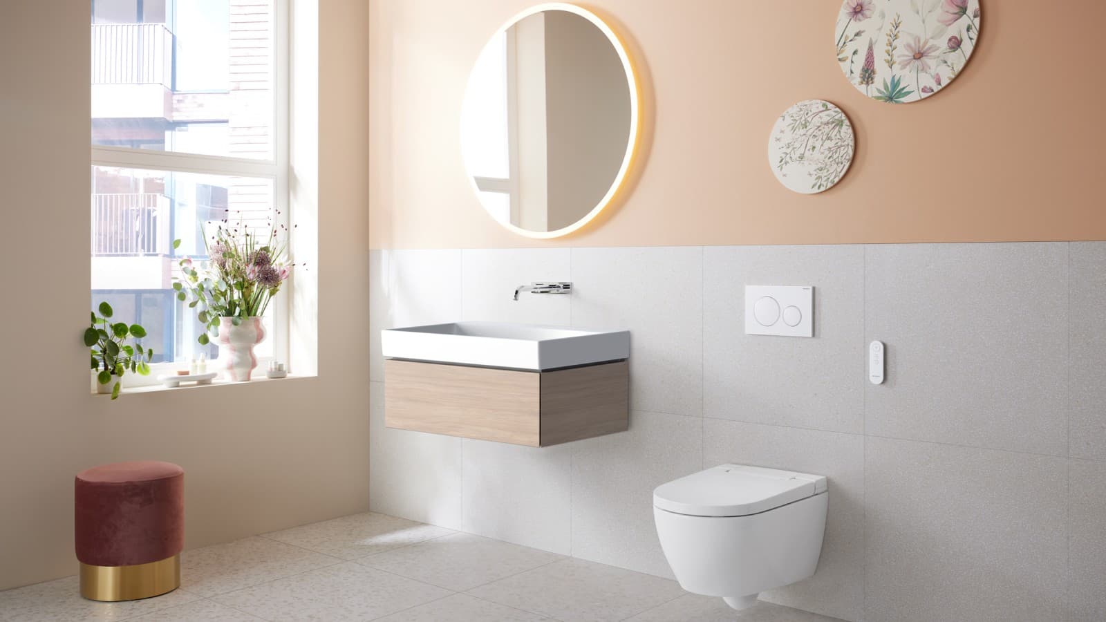 Salle de bains Geberit AquaClean Alba Salle de bains Geberit AquaClean Alba