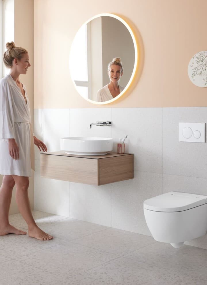 WC-douche AquaClean Alba Urban WC-douche AquaClean Alba Urban