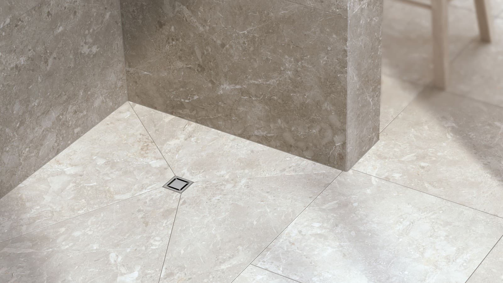 Avaloir de sol compacte pour petites douches Avaloir de sol compacte pour petites douches