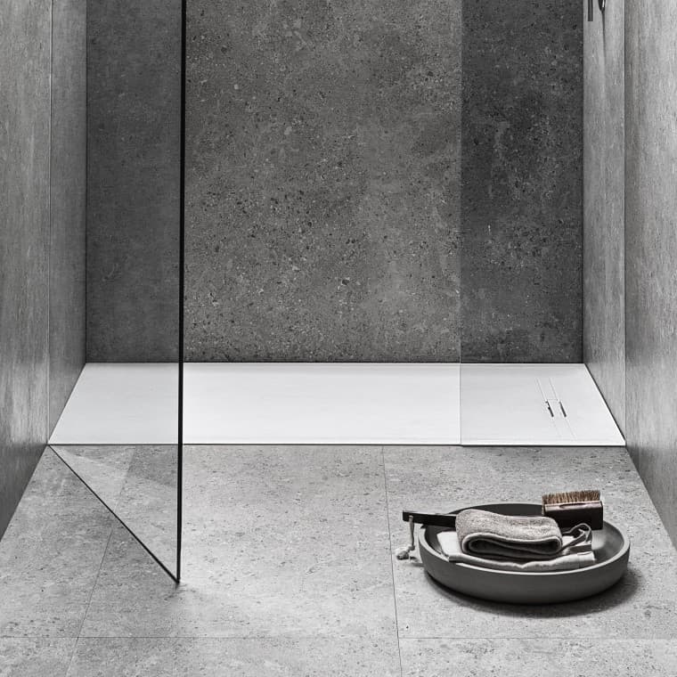 Receveur de douche Geberit Sestra en blanc Receveur de douche Geberit Sestra en blanc