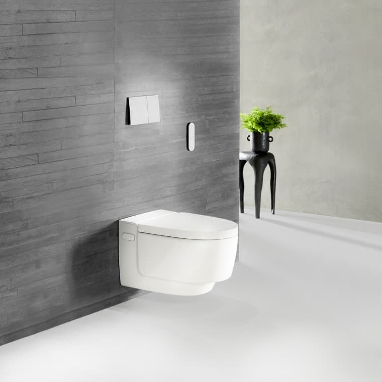 Geberit AquaClean Mera WC-douche en blanc Geberit AquaClean Mera WC-douche en blanc