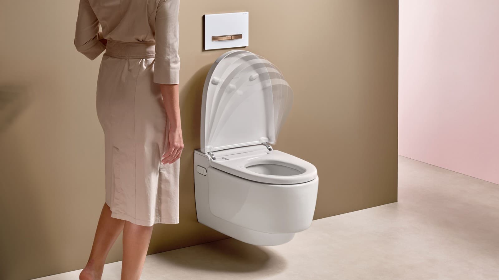 Geberit AquaClean Mera avec ouverture automatique Geberit AquaClean Mera avec ouverture automatique