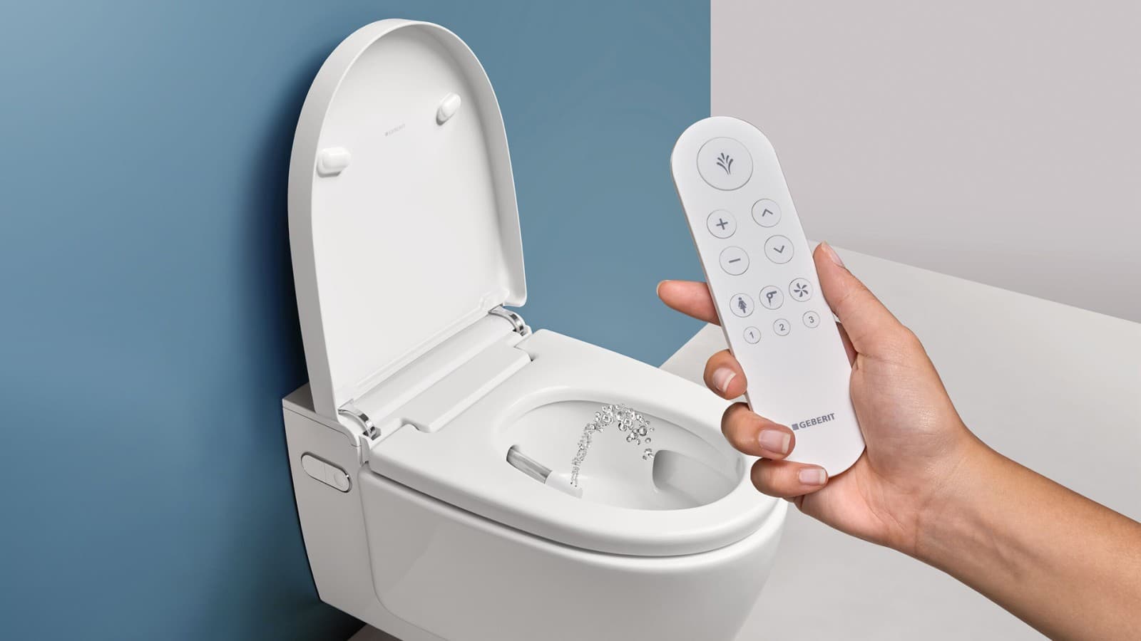 Geberit AquaClean remote control Geberit AquaClean remote control
