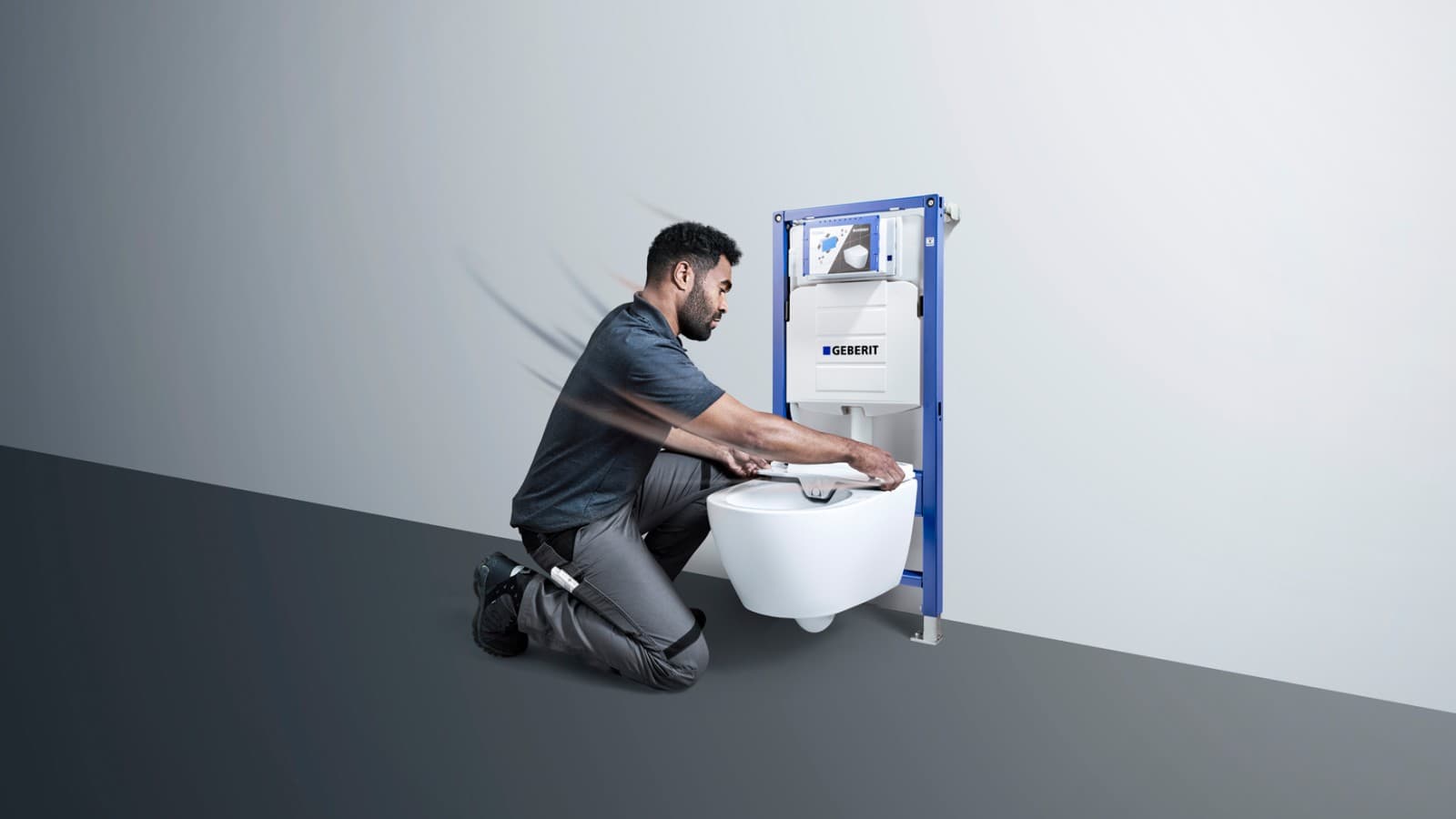 Simple insertion of the technical unit Simple insertion of the technical unit