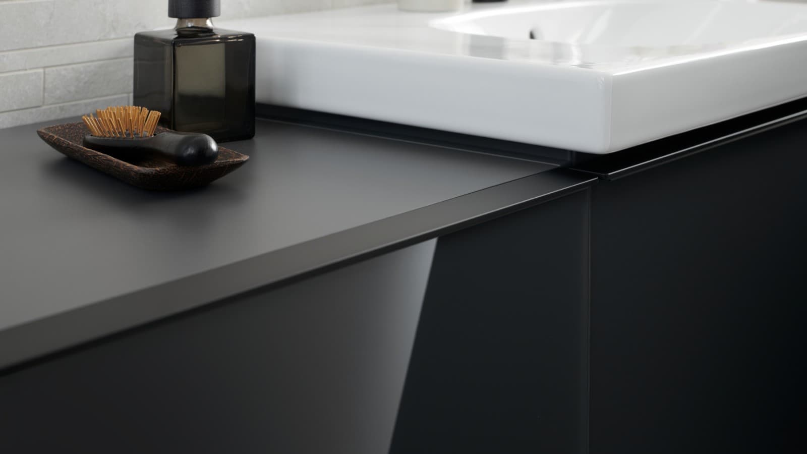 Espace lavabo Geberit Acanto en verre lave Espace lavabo Geberit Acanto en verre lave