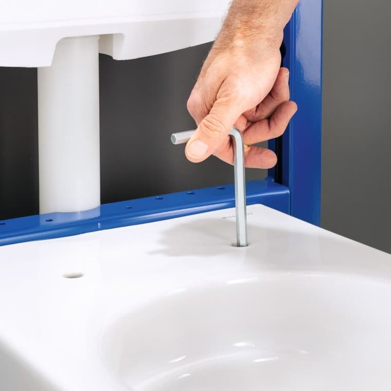 Installation d'un WC Geberit Installation d'un WC Geberit
