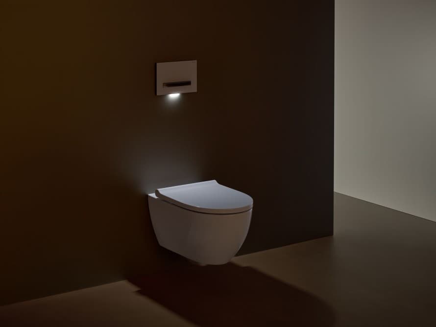WC Geberit Acanto avec éclairage d'orientation WC Geberit Acanto avec éclairage d'orientation