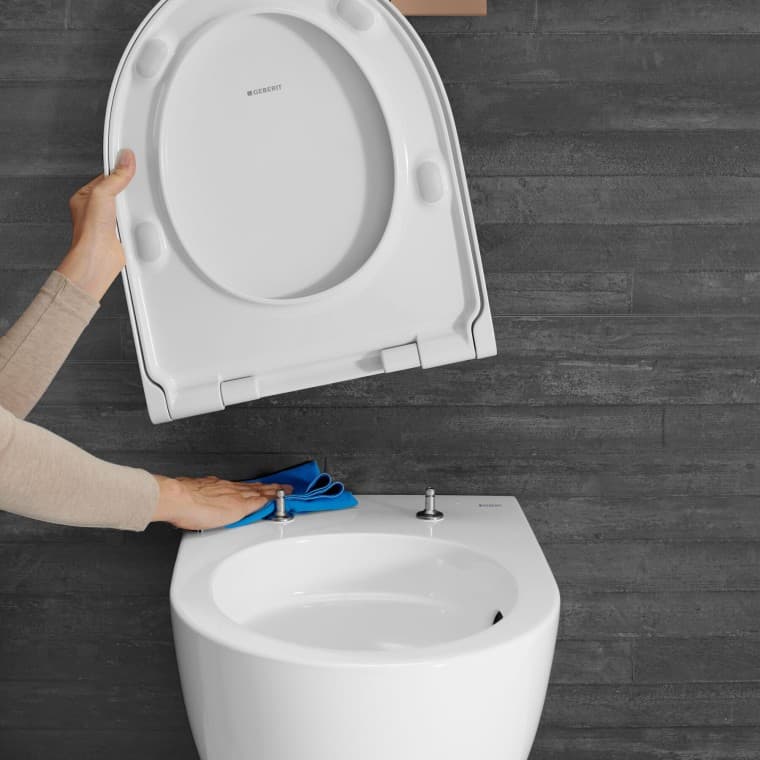Geberit WC Acanto avec QuickRelease Geberit WC Acanto avec QuickRelease