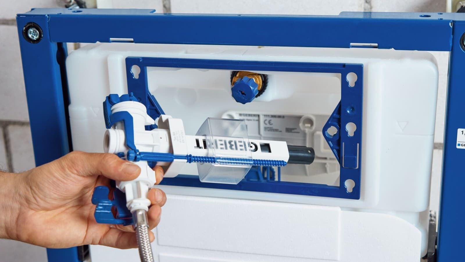 Geberit DuoFix et le robinet flotteur Geberit Type 383 Geberit DuoFix et le robinet flotteur Geberit Type 383