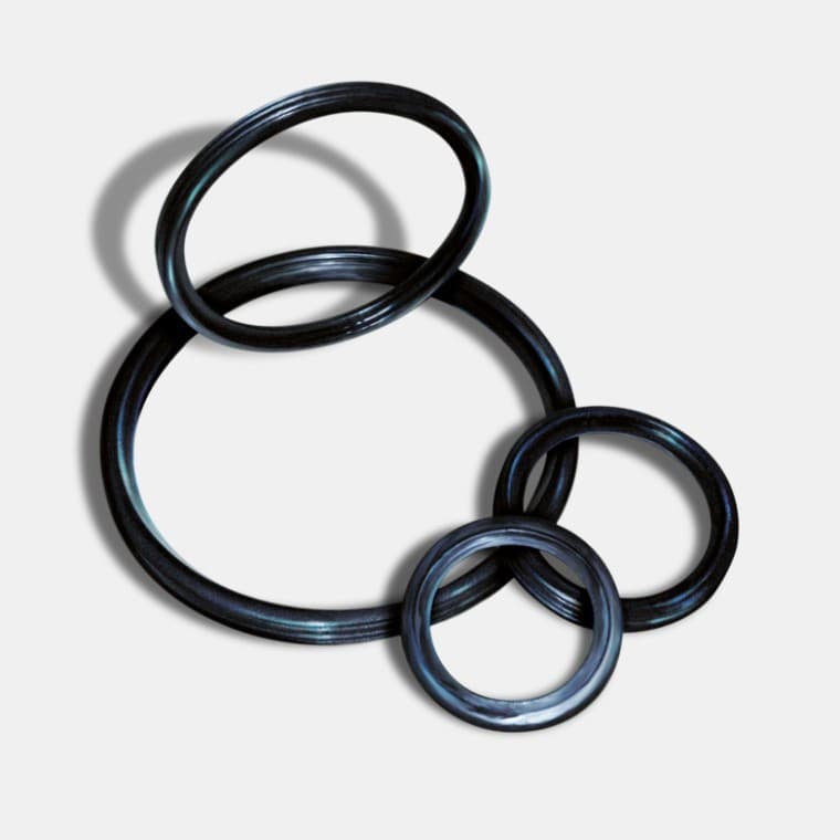 Des joints en EPDM de haute qualité sont utilisés dans le système Geberit Silent-PP Des joints en EPDM de haute qualité sont utilisés dans le système Geberit Silent-PP