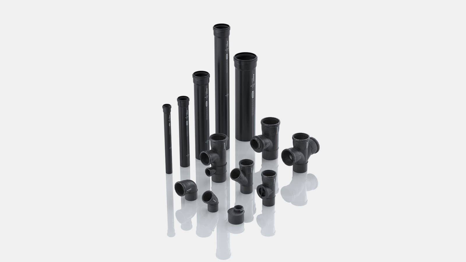 Raccords et tubes du système d’évacuation Geberit Silent-Pro Raccords et tubes du système d’évacuation Geberit Silent-Pro