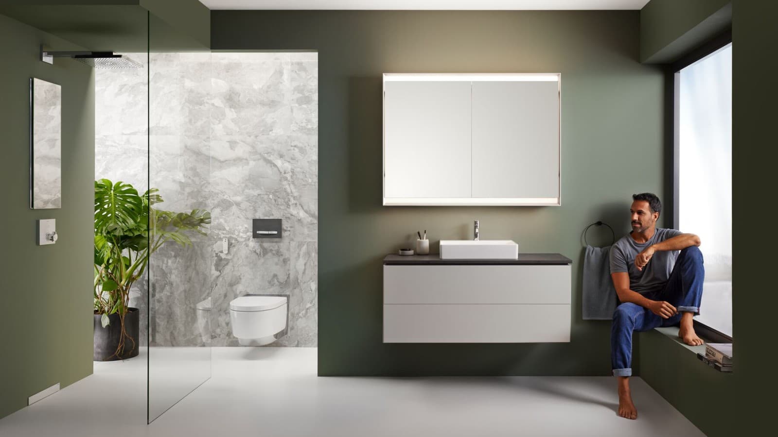 Zone de lavage Geberit ONE Zone de lavage Geberit ONE