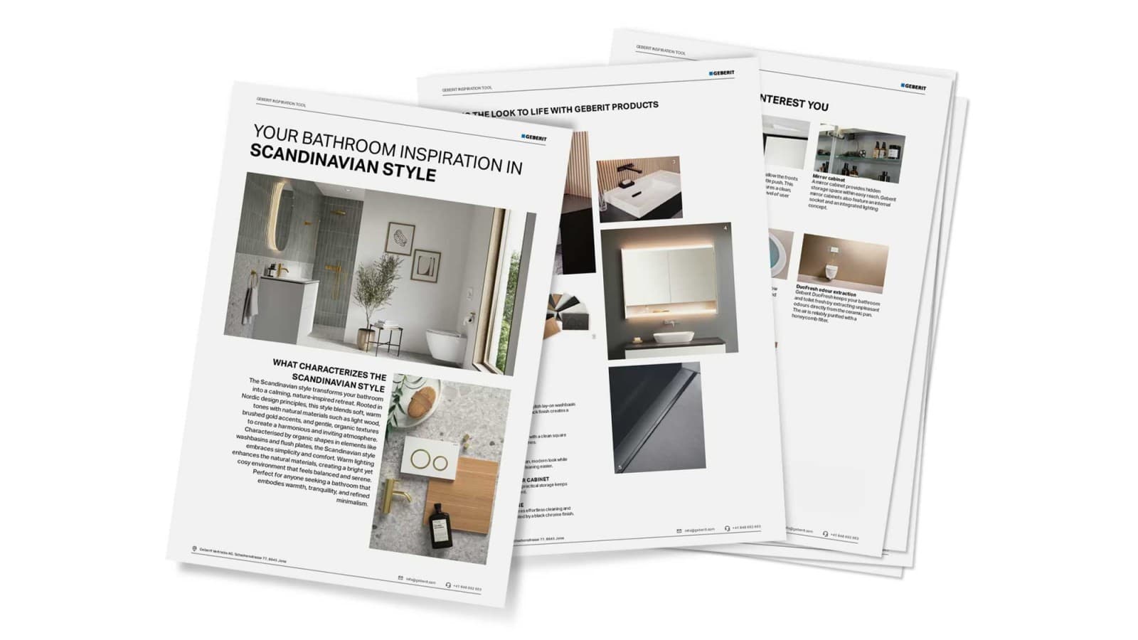 Résumé du Geberit Inspiration Tool Résumé du Geberit Inspiration Tool