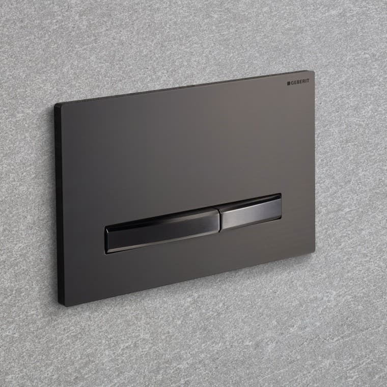 Geberit Sigma50 noir chromé Geberit Sigma50 noir chromé