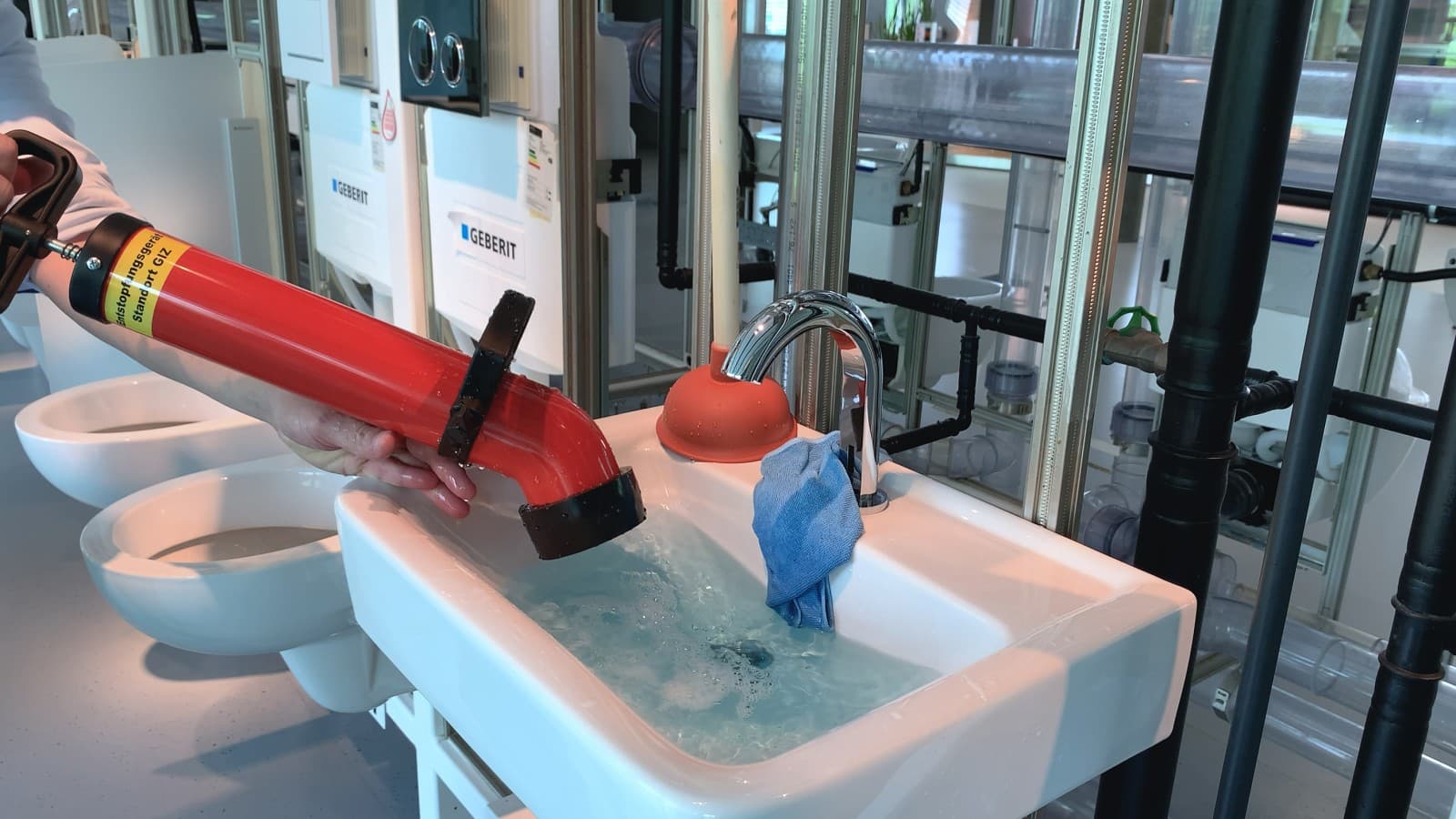 Utilisation d’un déboucheur à pression Utilisation d’un déboucheur à pression