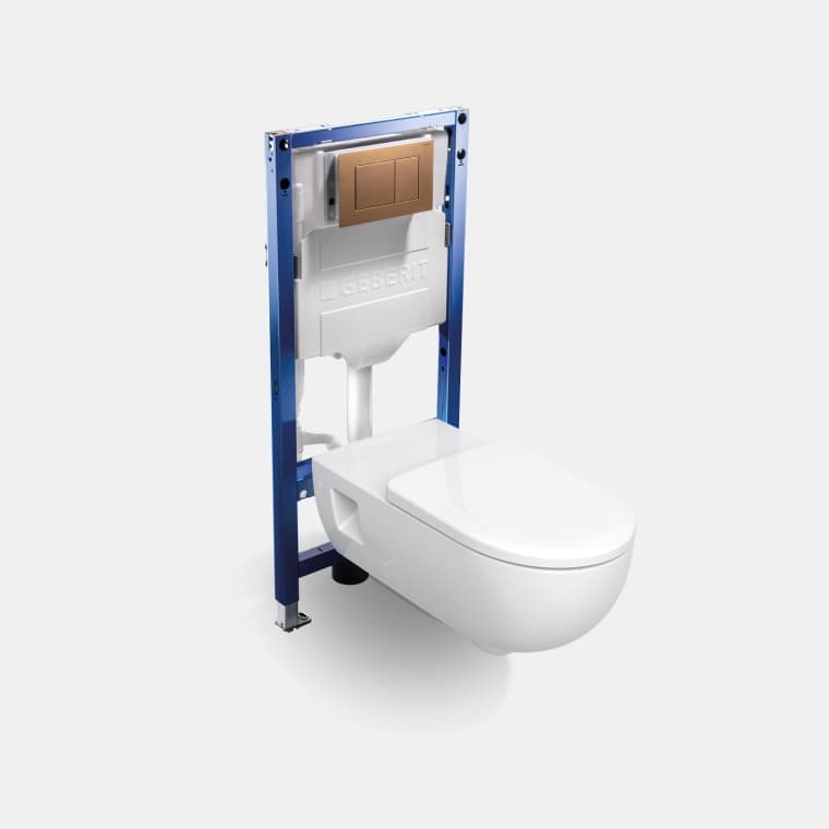 Pour les cuvettes de WC suspendues avec une projection jusqu'à 70 cm Pour les cuvettes de WC suspendues avec une projection jusqu'à 70 cm