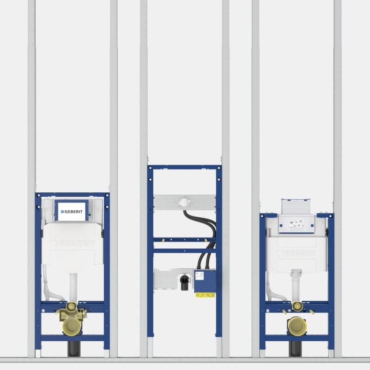 Applicabilité universelle des systèmes d'installation Duofix Applicabilité universelle des systèmes d'installation Duofix