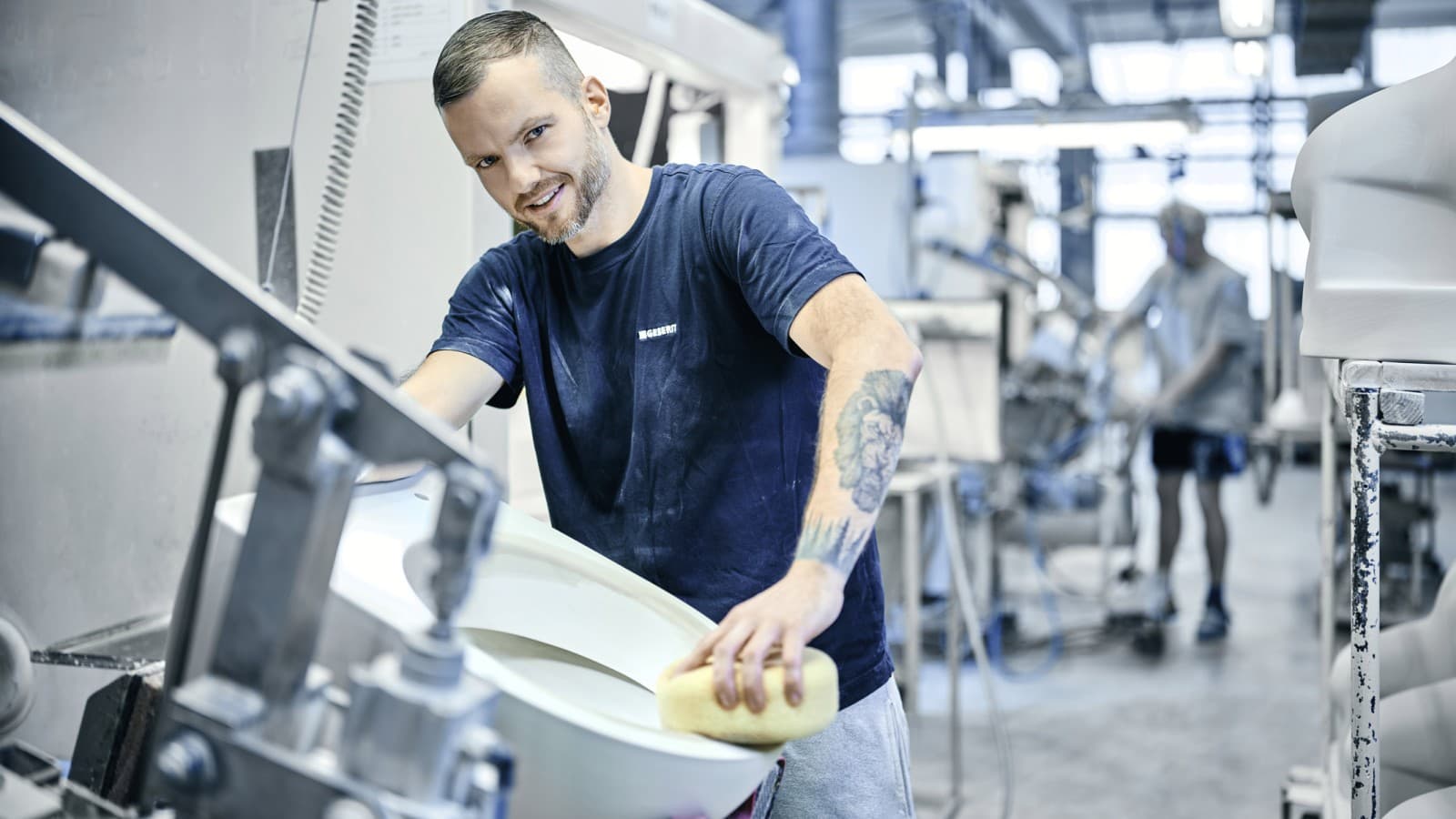 Employés Geberit - La dimension humaine Employés Geberit - La dimension humaine