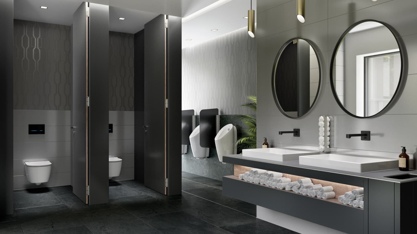 Espace sanitaire avec la sélection de produits pour Avancé Espace sanitaire avec la sélection de produits pour Avancé