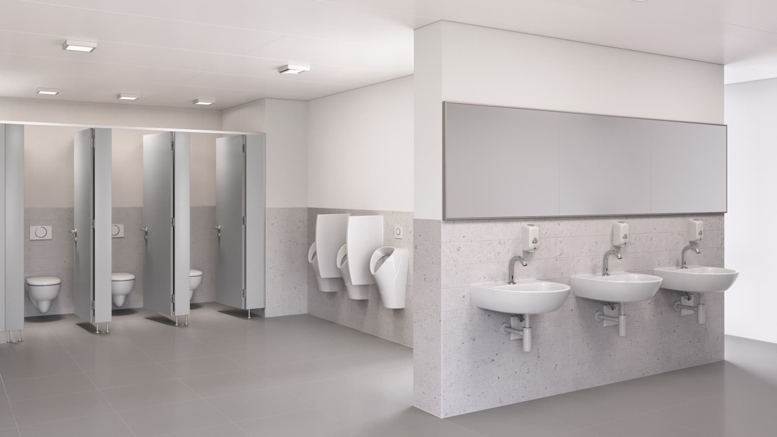 Locaux sanitaires pour l'option Entry Locaux sanitaires pour l'option Entry