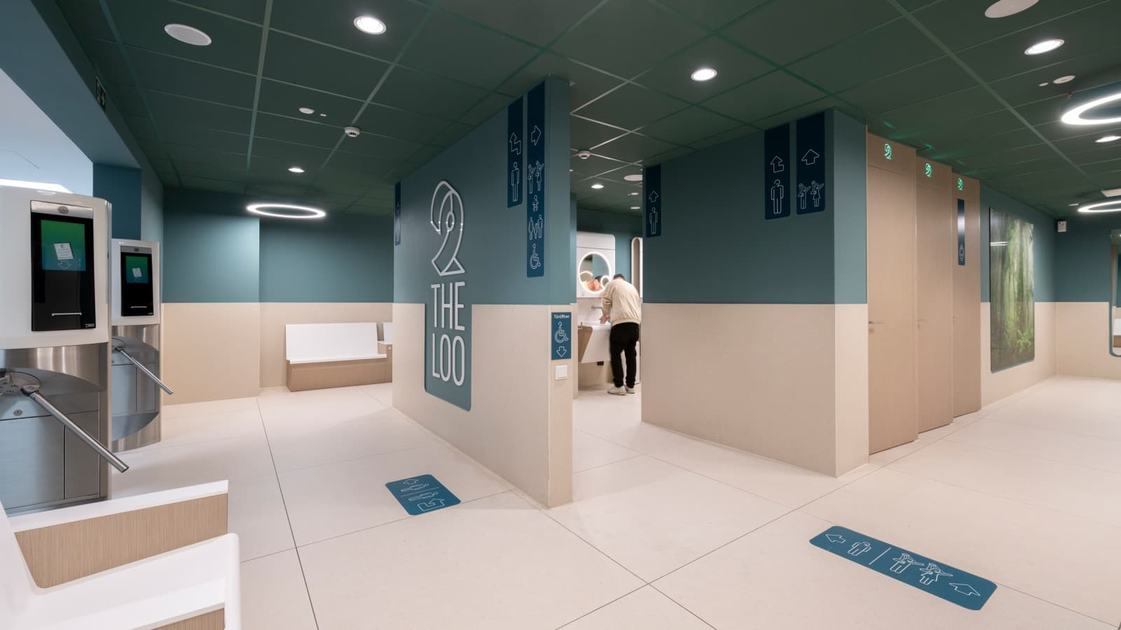 Conception typique d’un WC public 2theloo Conception typique d’un WC public 2theloo