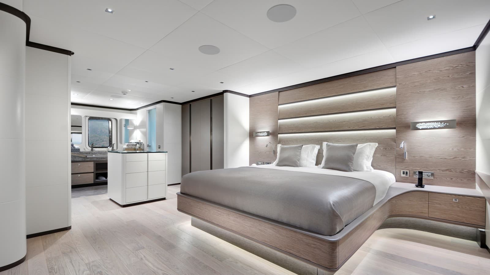 Chambre d’un yacht (© ADA Yachting) Chambre d’un yacht (© ADA Yachting)