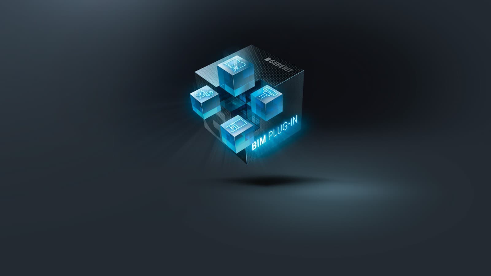 Le plug-in Geberit BIM avec ses différents modules Le plug-in Geberit BIM avec ses différents modules