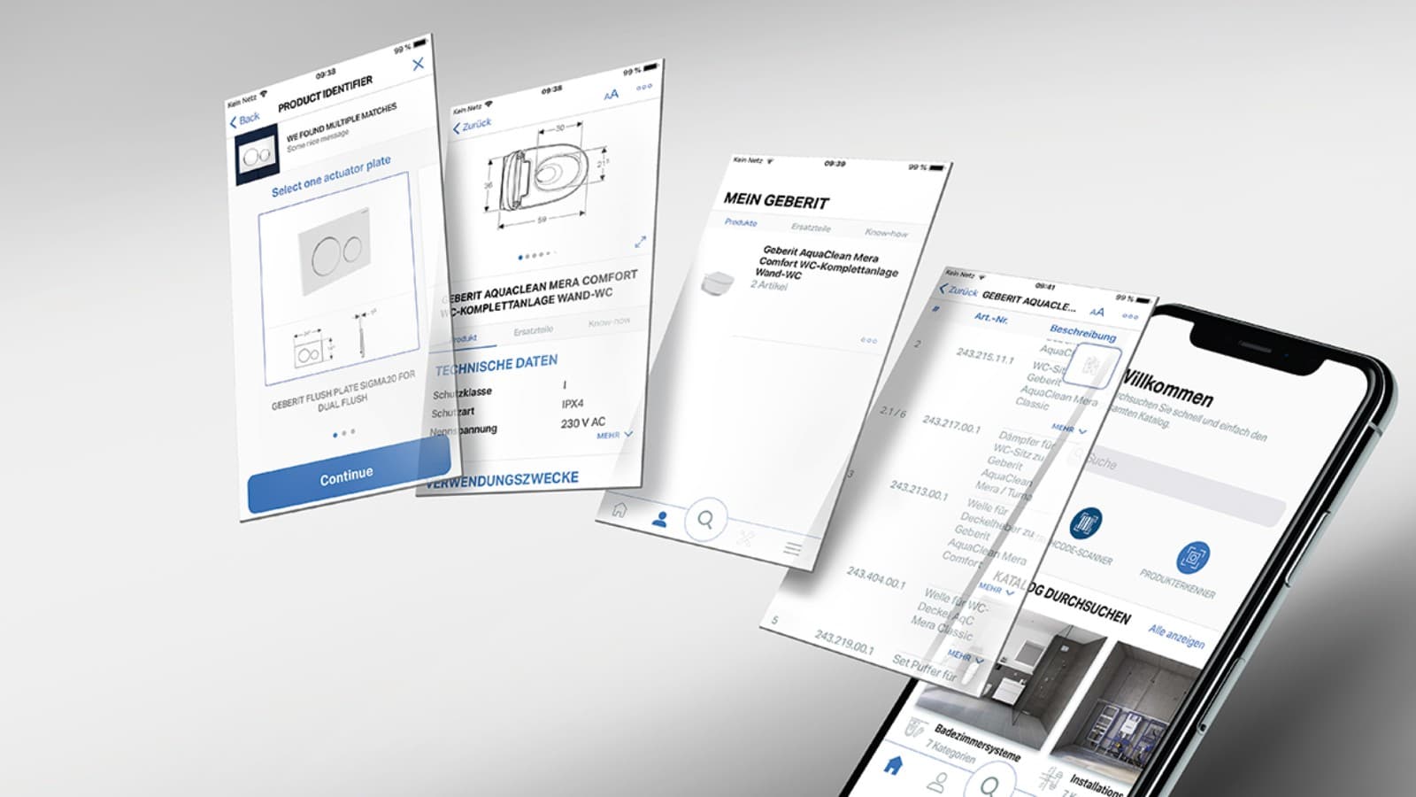 L'expertise de Geberit est toujours à portée de main grâce à l'application Geberit Pro. L'expertise de Geberit est toujours à portée de main grâce à l'application Geberit Pro.
