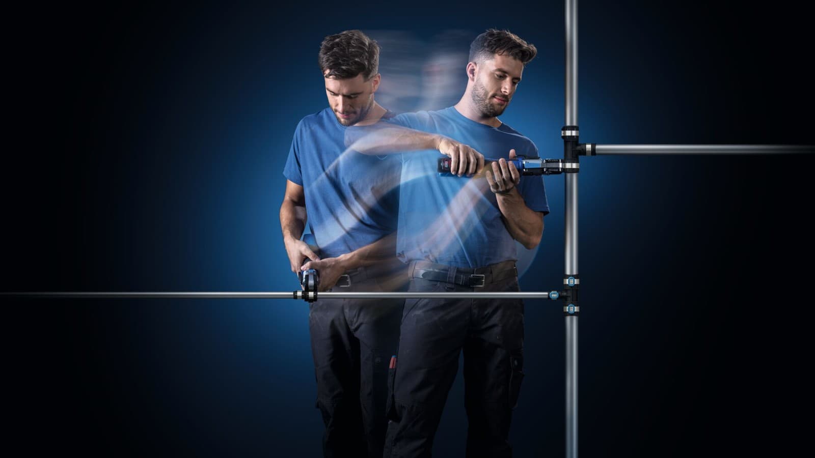 Montage sans effort avec Geberit FlowFit Montage sans effort avec Geberit FlowFit
