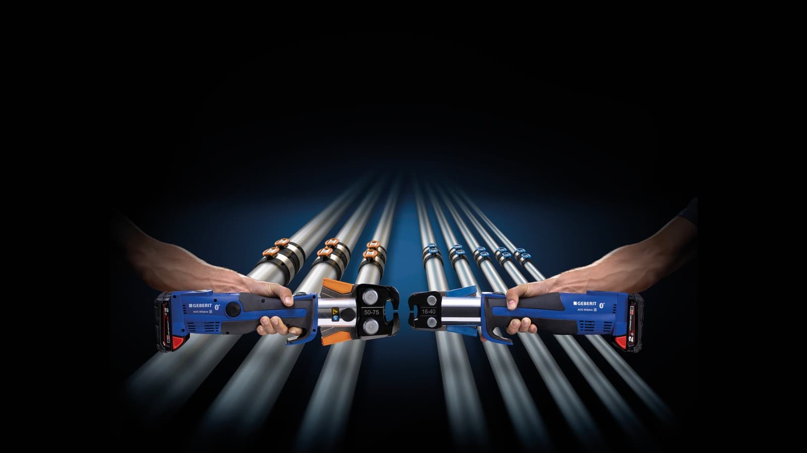 Codes couleur des dimensions des raccords Geberit FlowFit et des mâchoires Codes couleur des dimensions des raccords Geberit FlowFit et des mâchoires