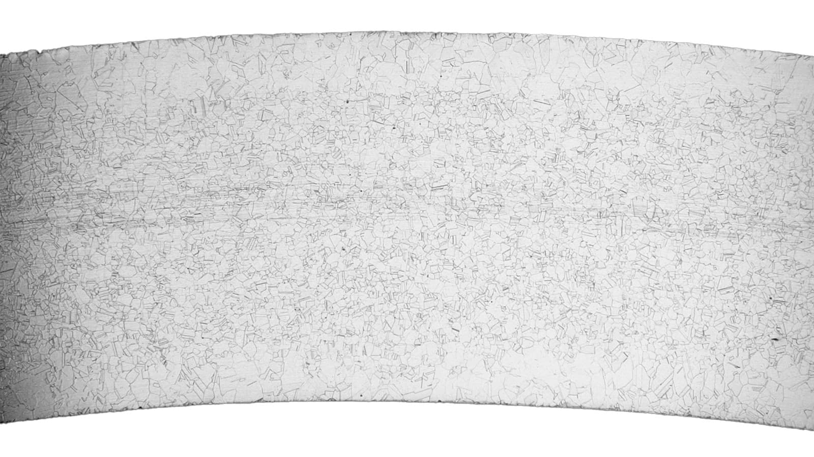 Structure homogène des tuyaux en acier inoxydable Geberit Mapress Structure homogène des tuyaux en acier inoxydable Geberit Mapress