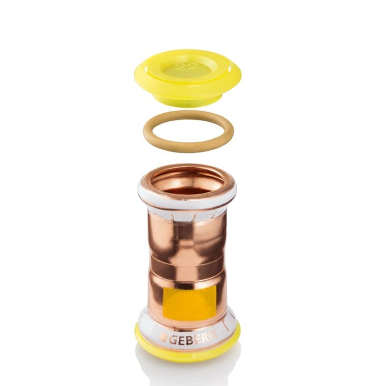 Tuyauterie en cuivre Geberit Mapress pour gaz Tuyauterie en cuivre Geberit Mapress pour gaz
