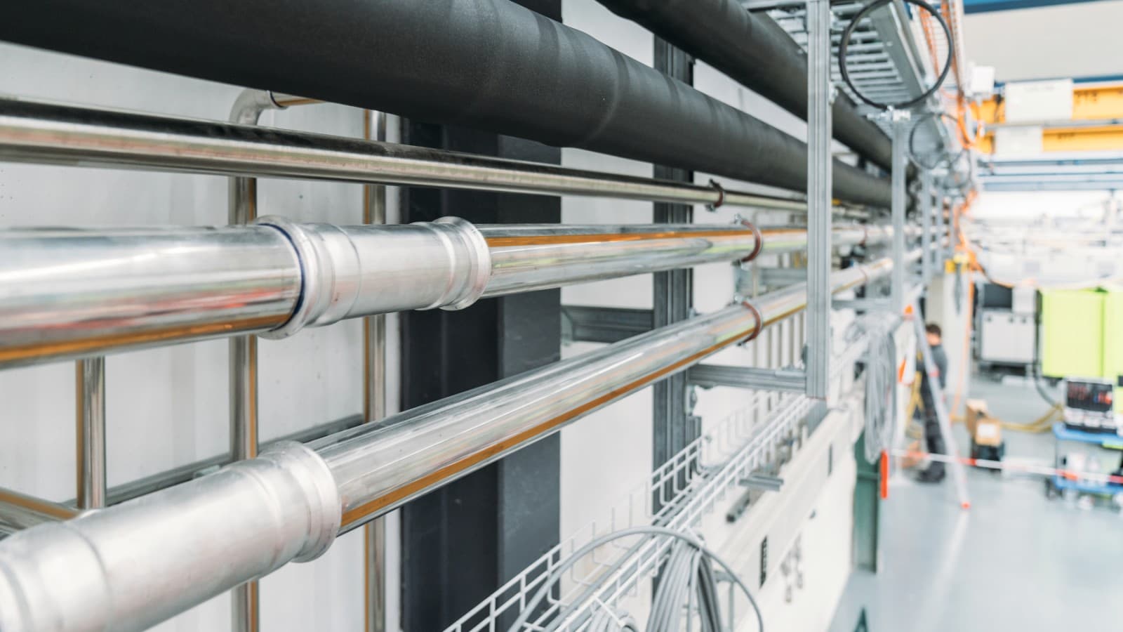Geberit Mapress Therm pour les conduites de refroidissement dans la production Geberit Mapress Therm pour les conduites de refroidissement dans la production