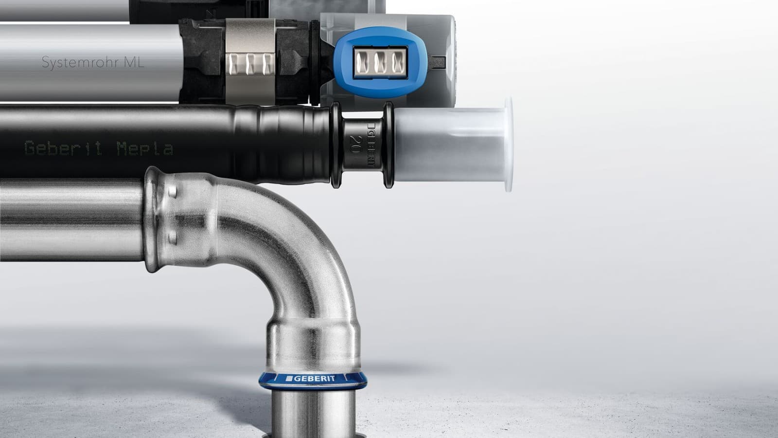 Système d'alimentation avec couvercle de protection pour l'hygiène de l'eau potable - Mapress - FlowFit - Mepla Système d'alimentation avec couvercle de protection pour l'hygiène de l'eau potable - Mapress - FlowFit - Mepla