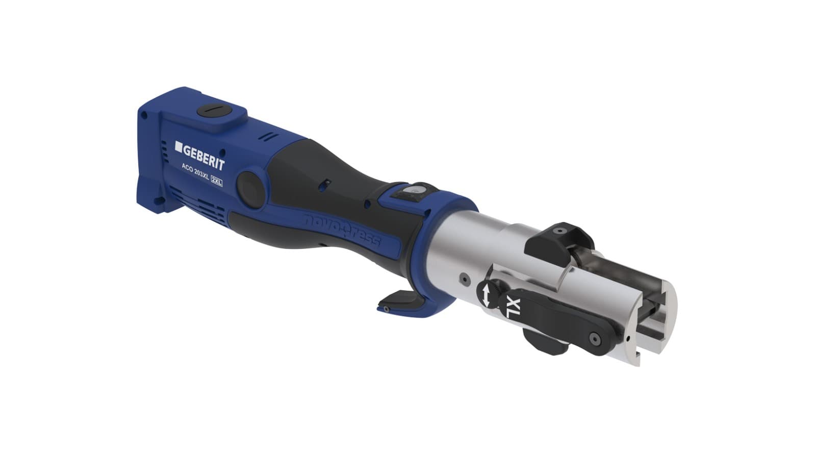 Geberit ACO 203XLplus pour le sertissage des grandes dimensions de Geberit Mapress Geberit ACO 203XLplus pour le sertissage des grandes dimensions de Geberit Mapress