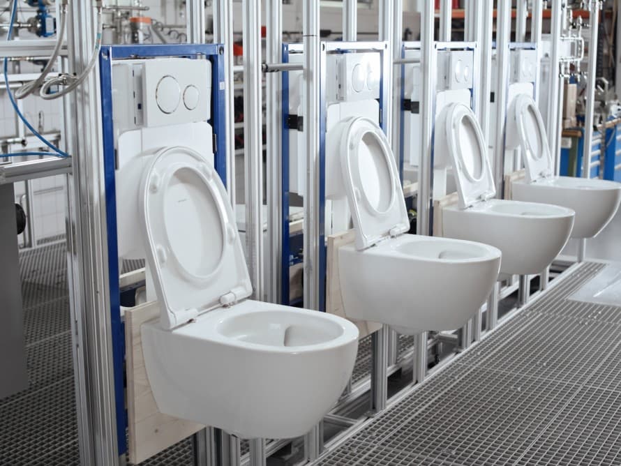 Qualité testée : fiabilité et durabilité des réservoirs encastrés Geberit Qualité testée : fiabilité et durabilité des réservoirs encastrés Geberit